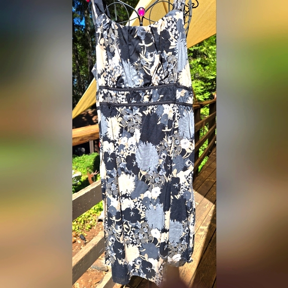 Mossimo Supply Co. Dresses & Skirts - Mossimo Vintage Black Floral Fit & Flair Dress Sz16W/18W